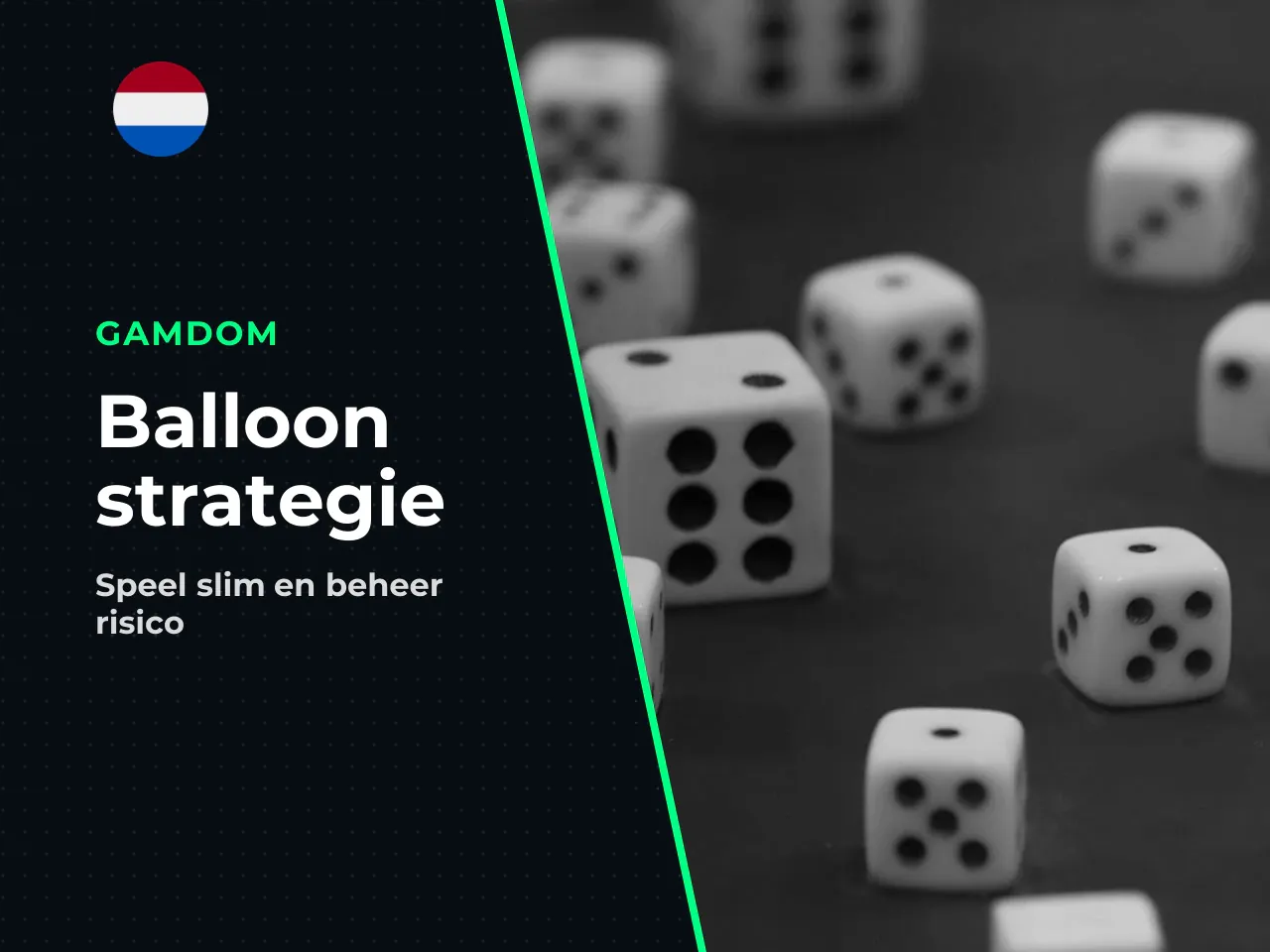 Voorzichtig of agressief spelen in Balloon