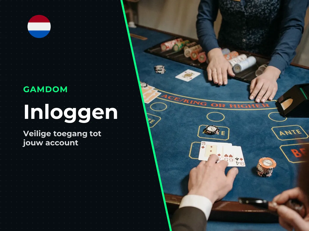 Inloggen via de desktopwebsite. Op een