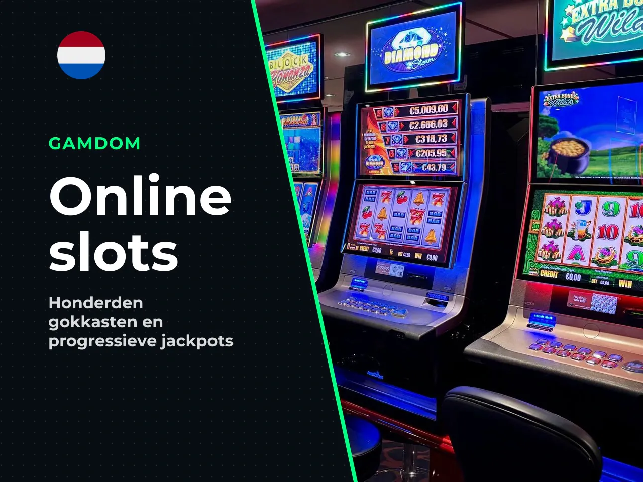 Gokkasten, slots en jackpot games. De