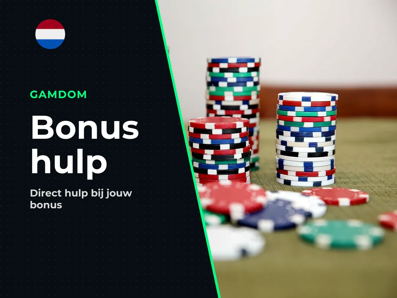 Bonus niet ontvangen na storting of