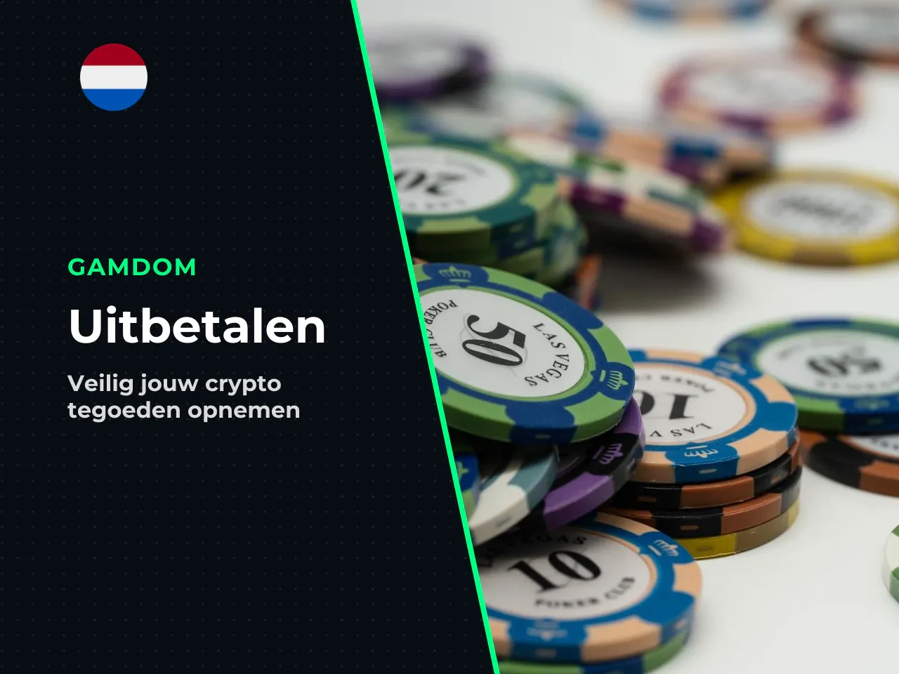 Uitbetalen naar een eigen crypto-wallet of