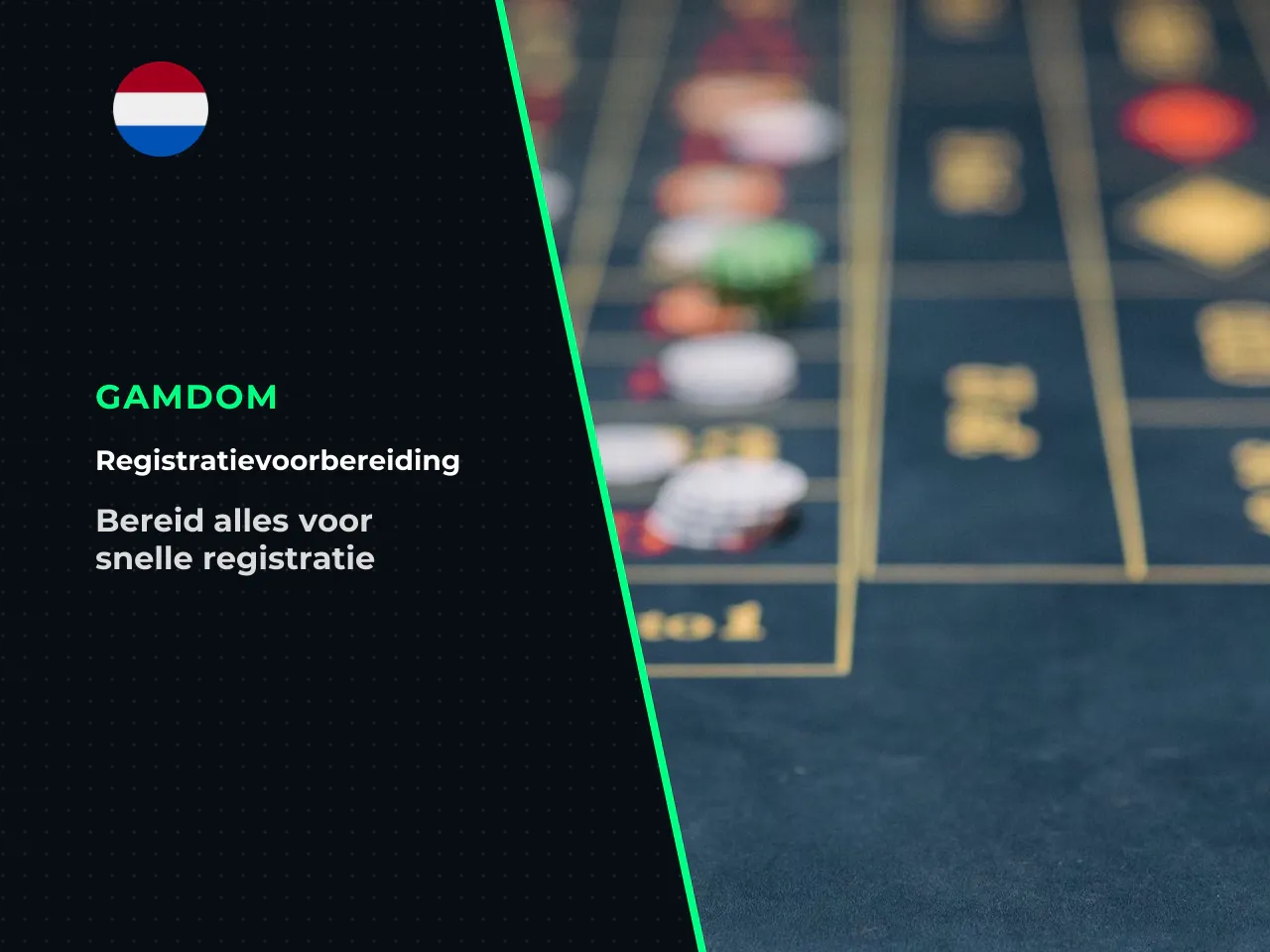 Checklist wat leg je klaar vóór