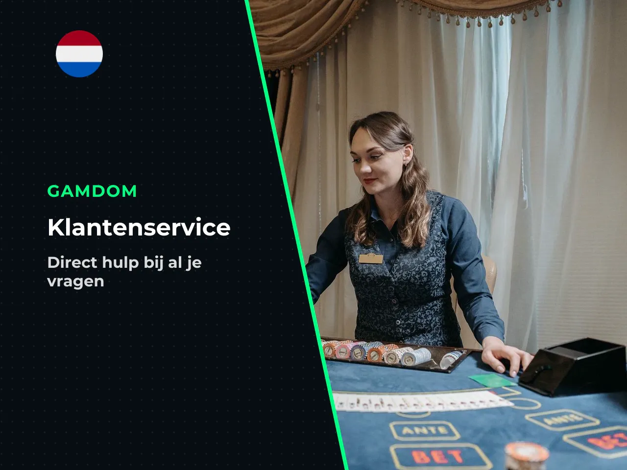 Gamdom Live Chat wanneer kies je