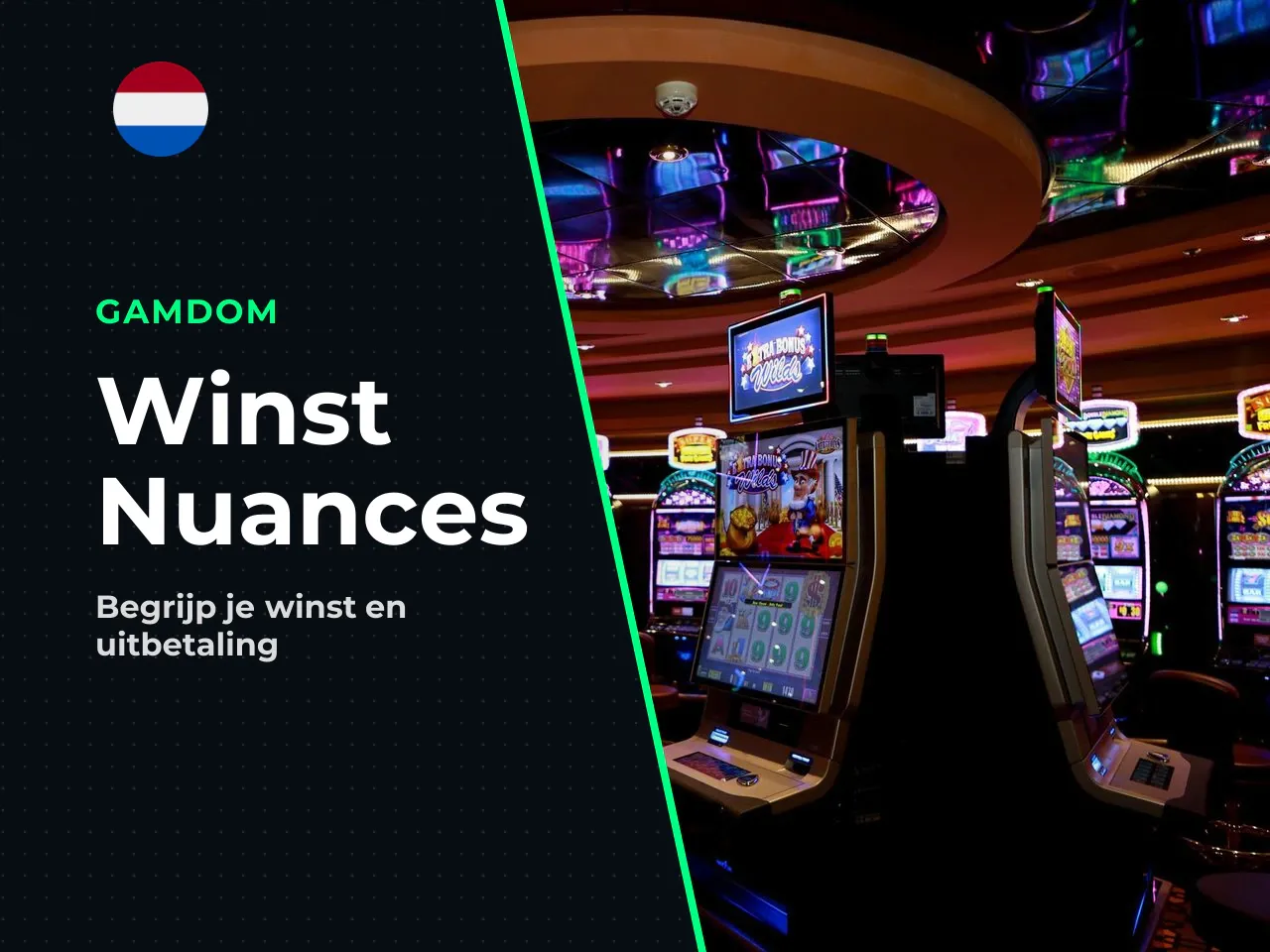 Een belangrijke nuance daarbij een uitbetaling