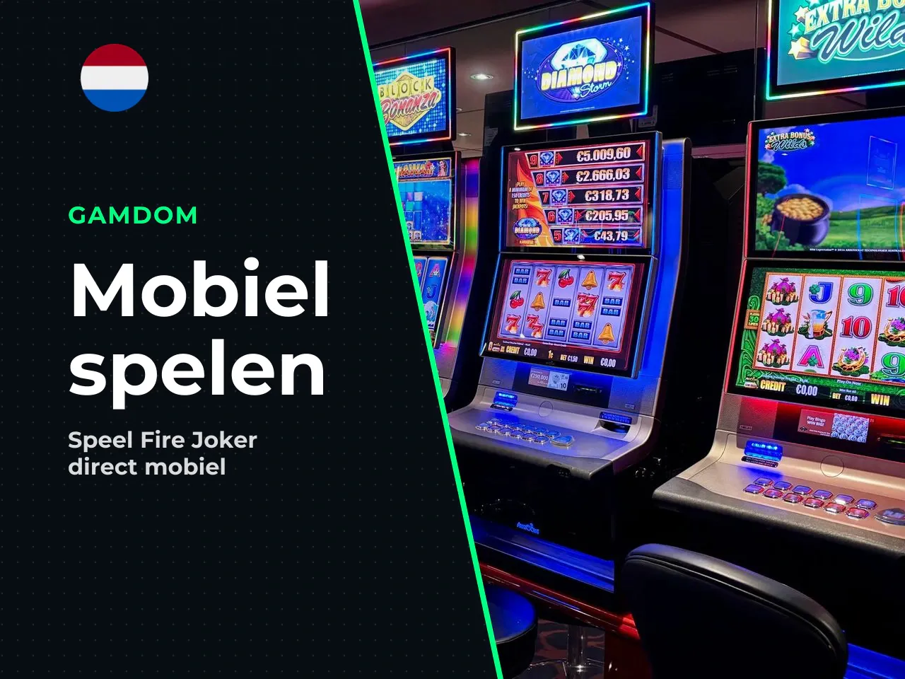 Fire Joker mobiel spelen op smartphone