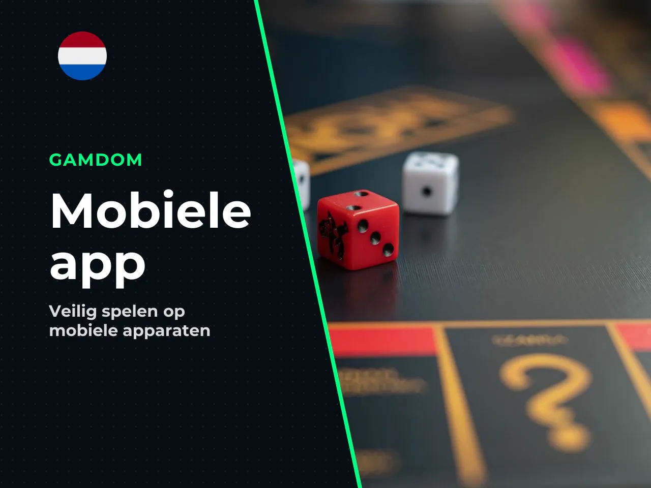 Gamdom app voor Android en de