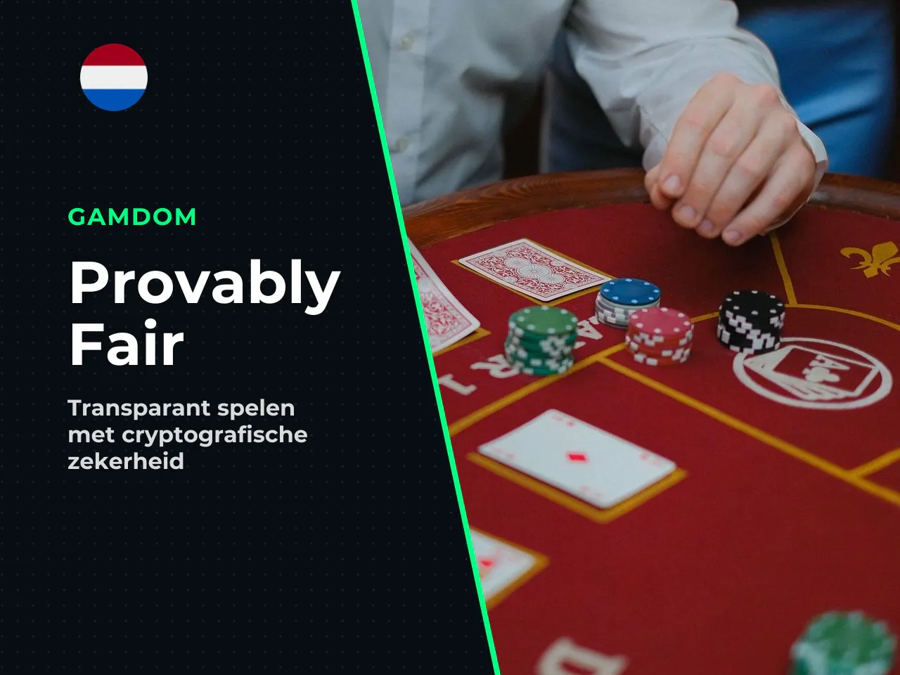 Hoe werkt Provably Fair bij Gamdom