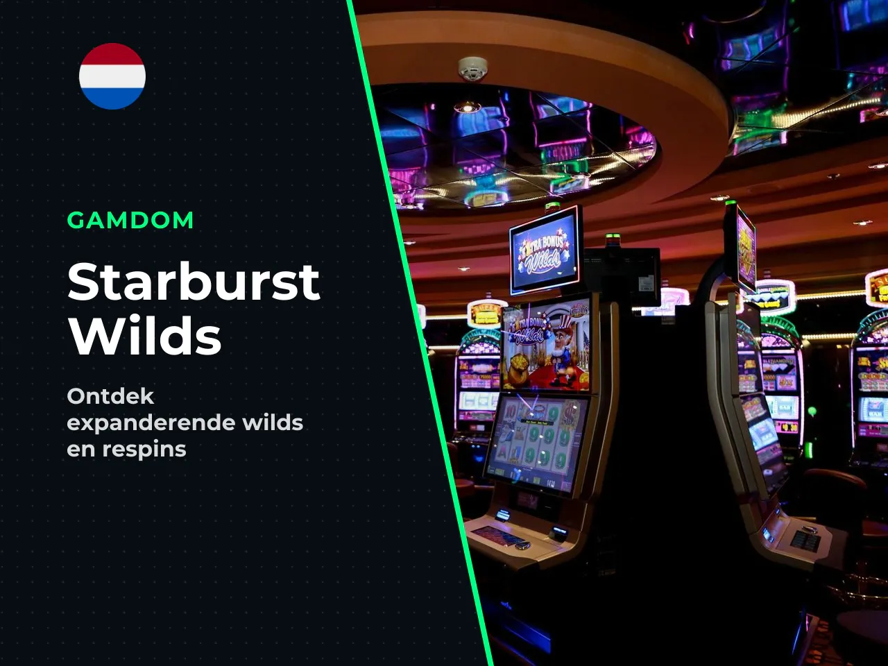 Het wild symbool en expanding wilds