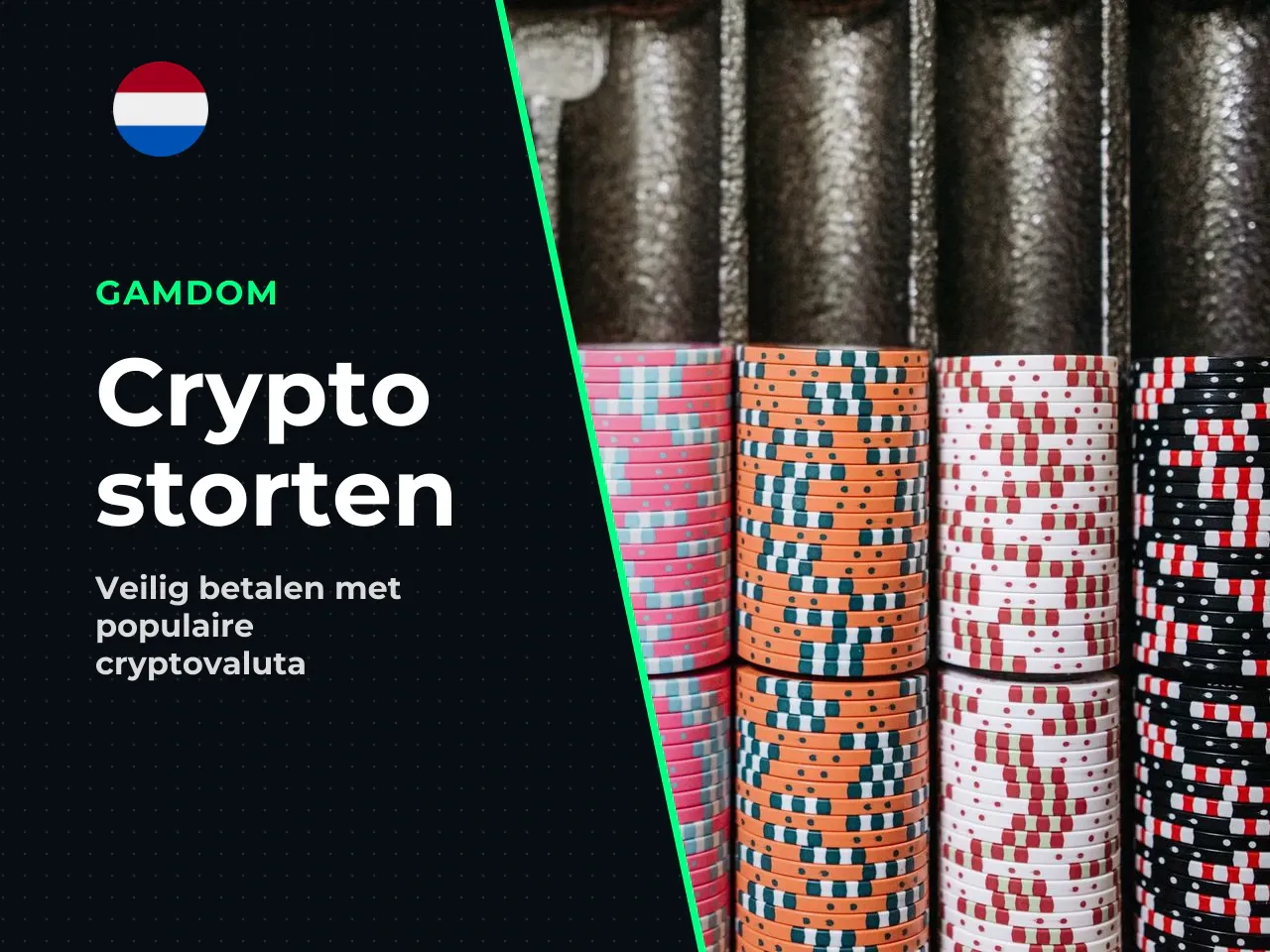 Bitcoin, Ethereum en Tether als deposit