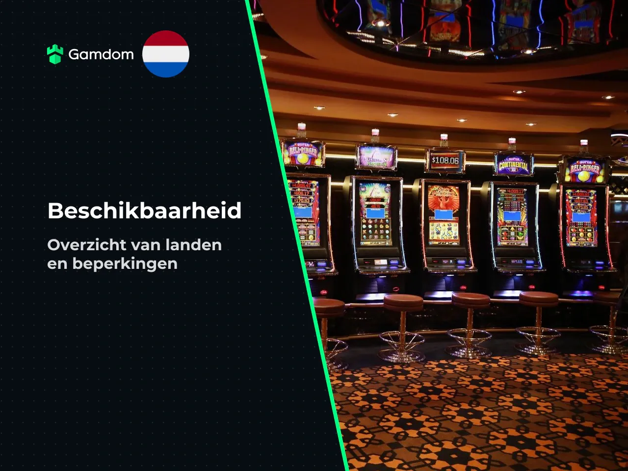 In welke landen is Gamdom beschikbaar