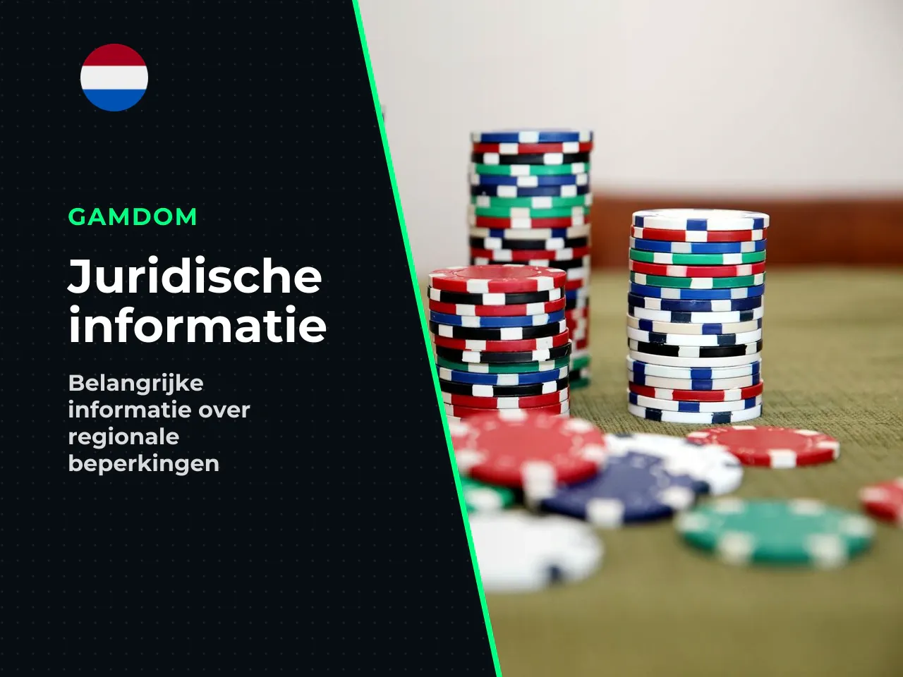 Juridische overweging en regio-beperkingen. Informatie gecontroleerd