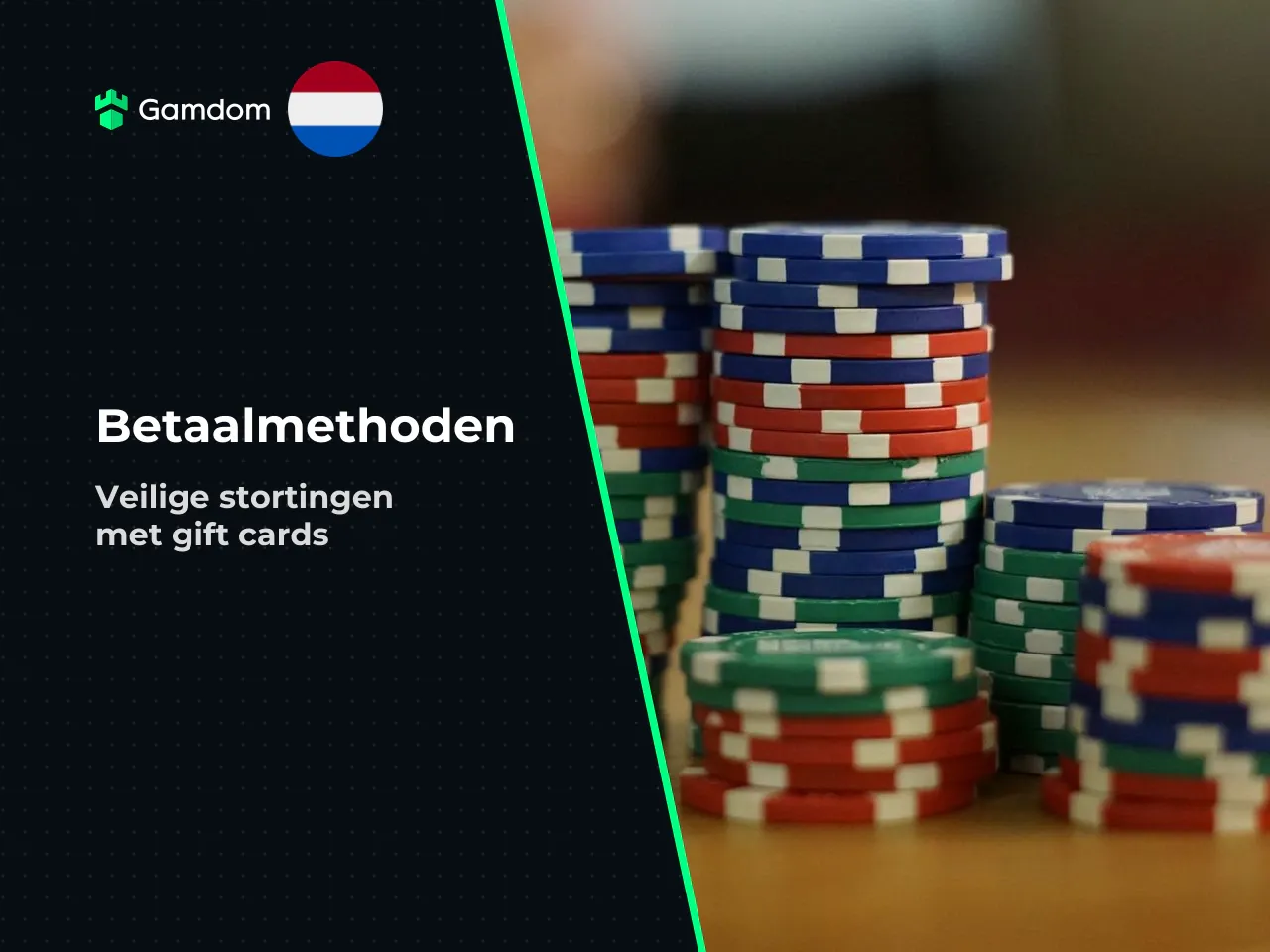 Anoniem storten via gift cards en