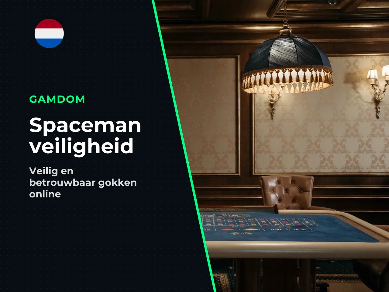Je kunt Spaceman veilig spelen bij