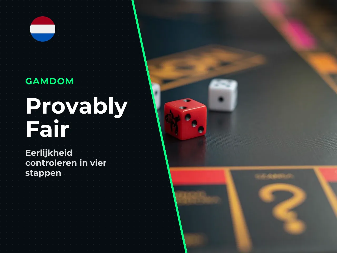 Provably Fair zelf controleren in vier