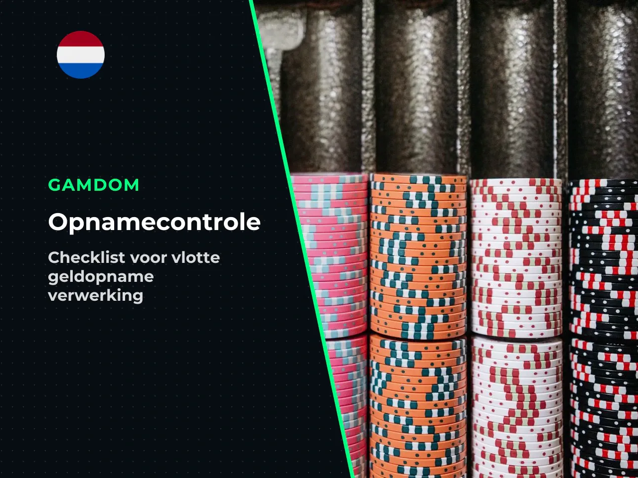 Belangrijke controles voor het opnemen van