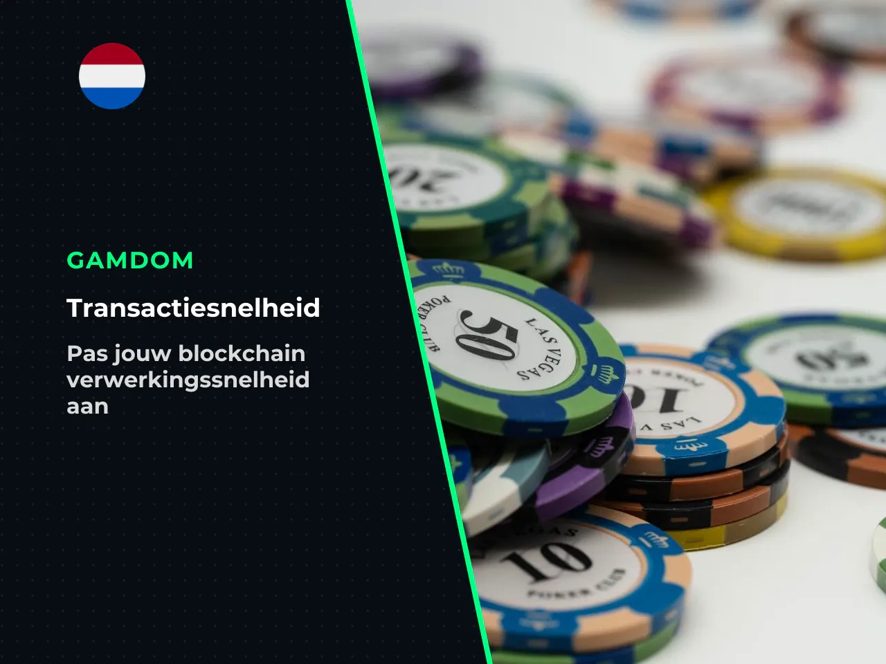 Instellen van transactiesnelheid en netwerkkosten speed