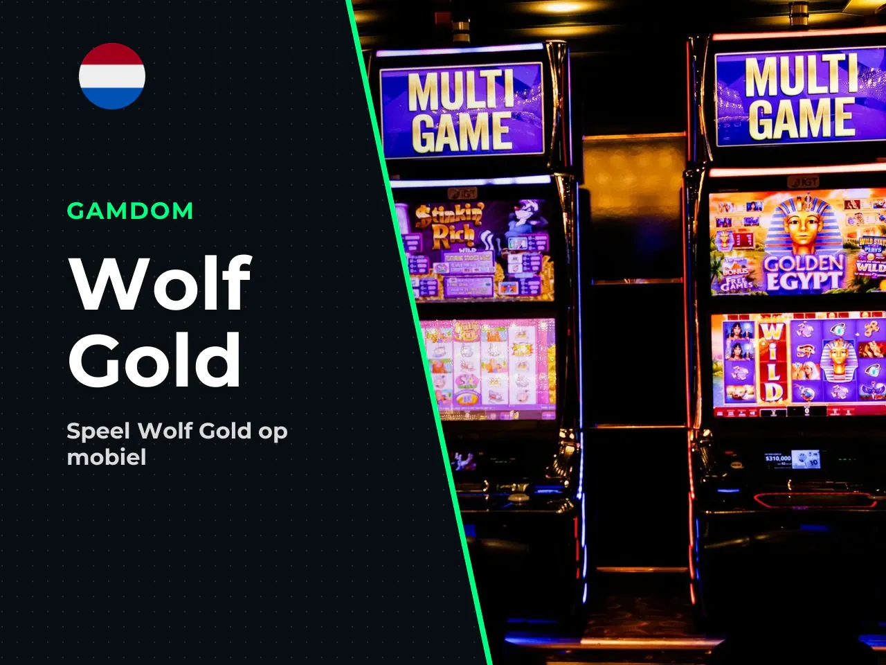 Wolf Gold casino, mobiel spelen en