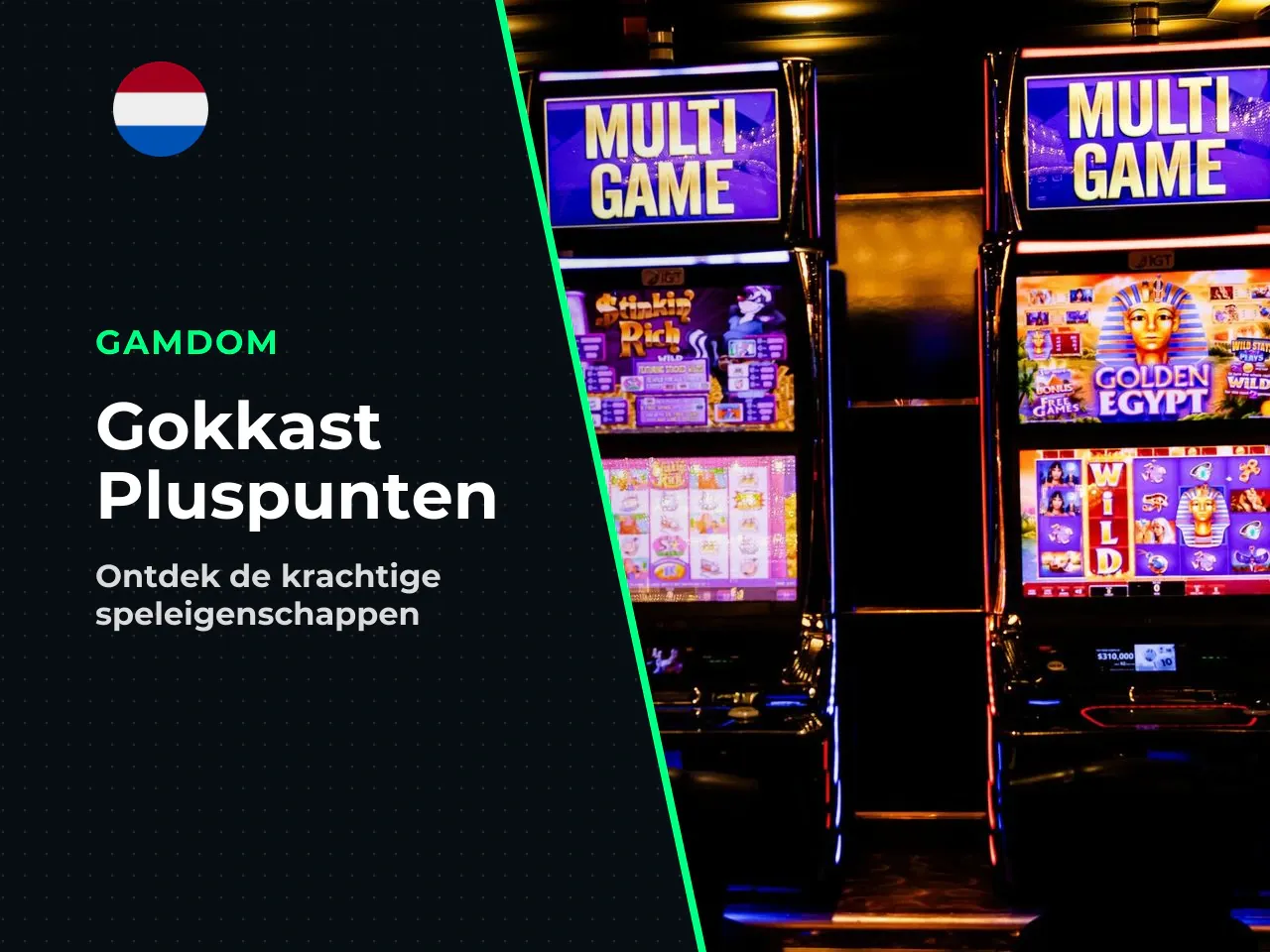 Pluspunten van de gokkast - Hoge