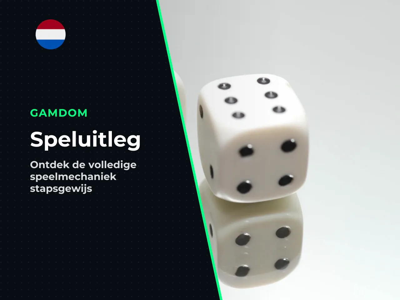 Voorbeeldronde van eerste inzet tot cash