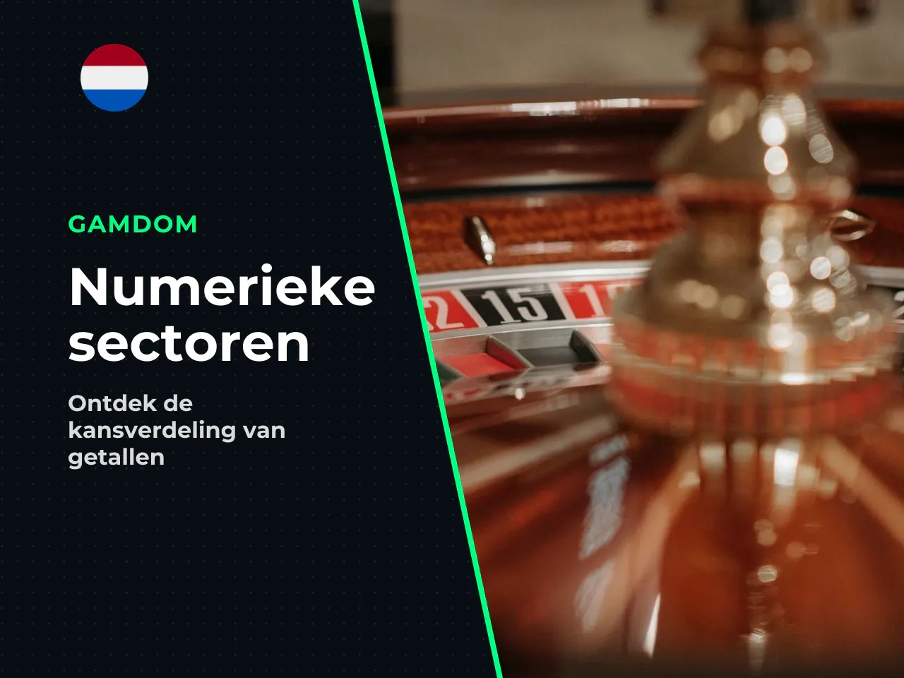 Numerieke sectoren en standaard vermenigvuldigers. De