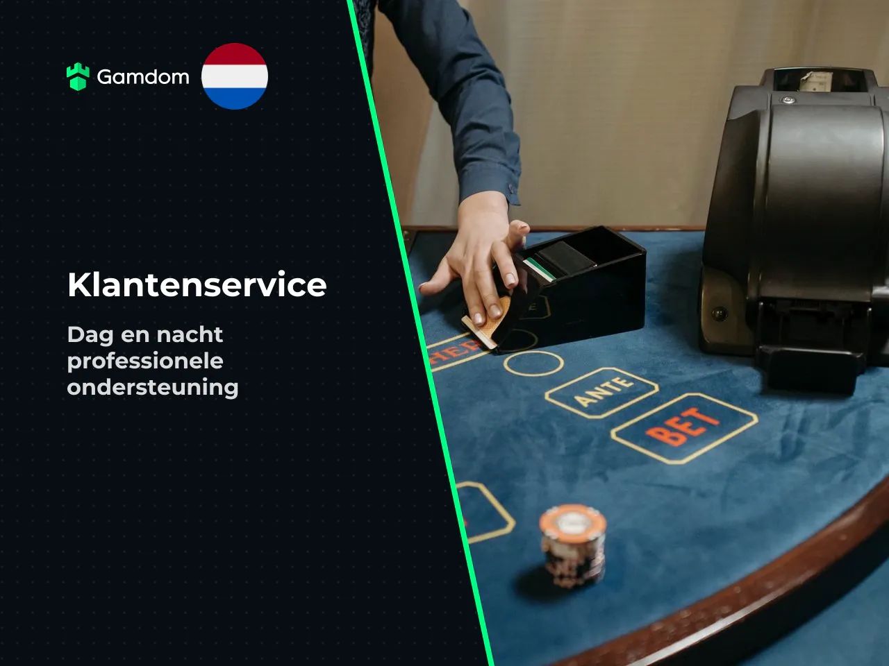 Support bij Gamdom, mobiele toegang en