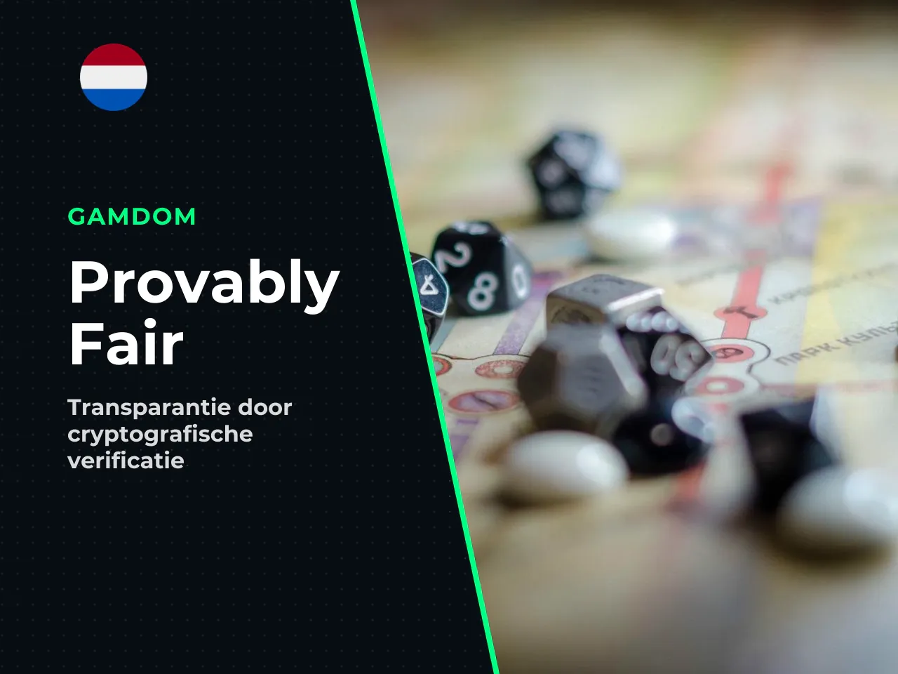 Provably Fair cryptografische verificatie van de