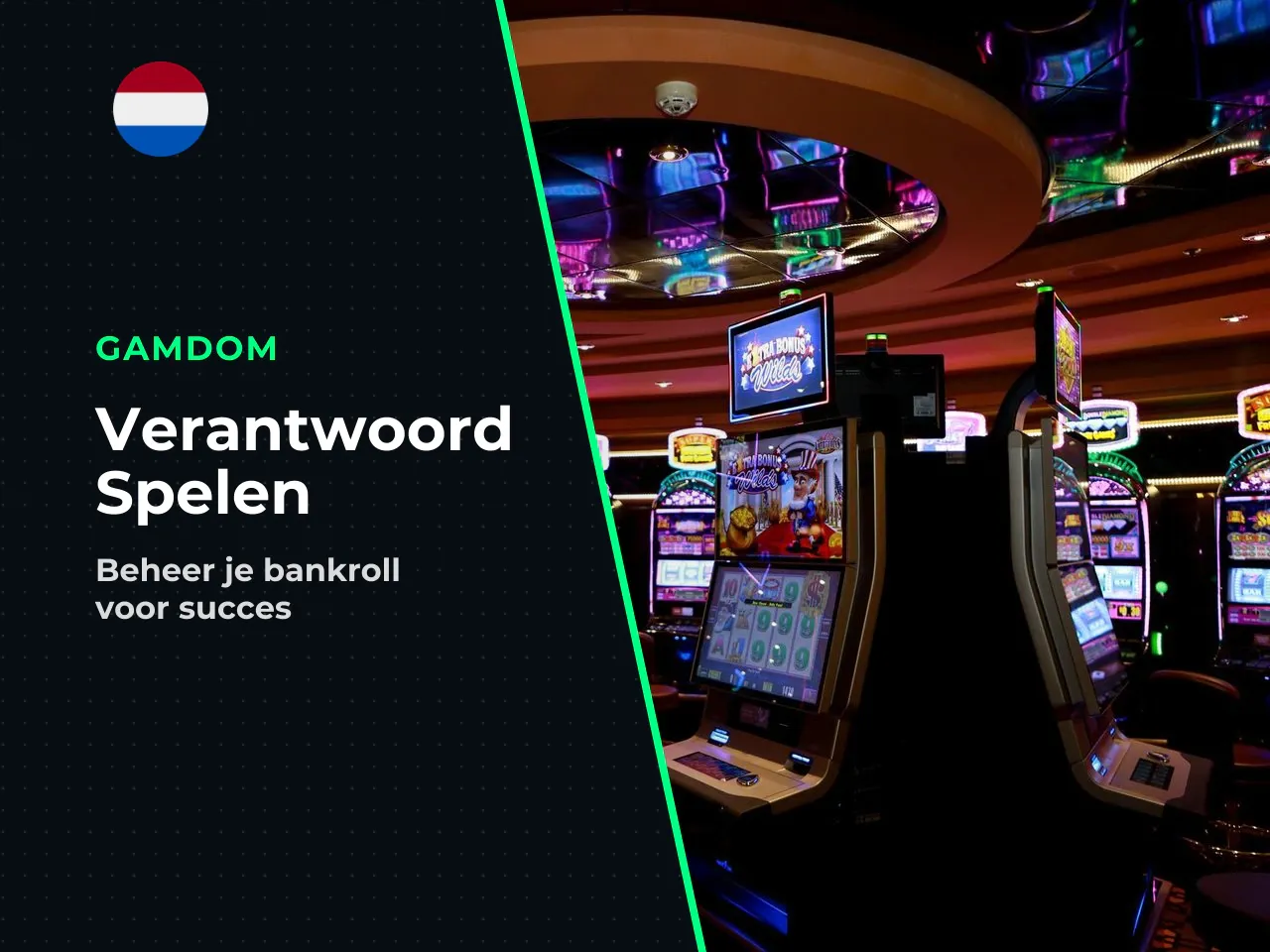 Bankrollbeheer en verantwoord spelen bij een