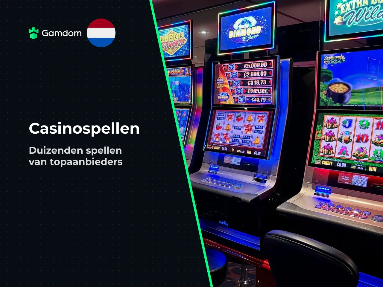Slots, live games en spellen van