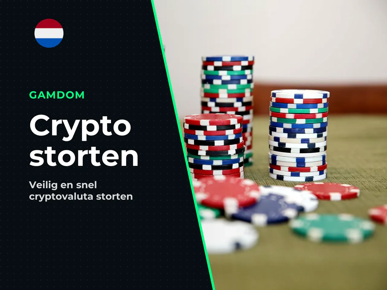Handleiding voor crypto deposit op Gamdom