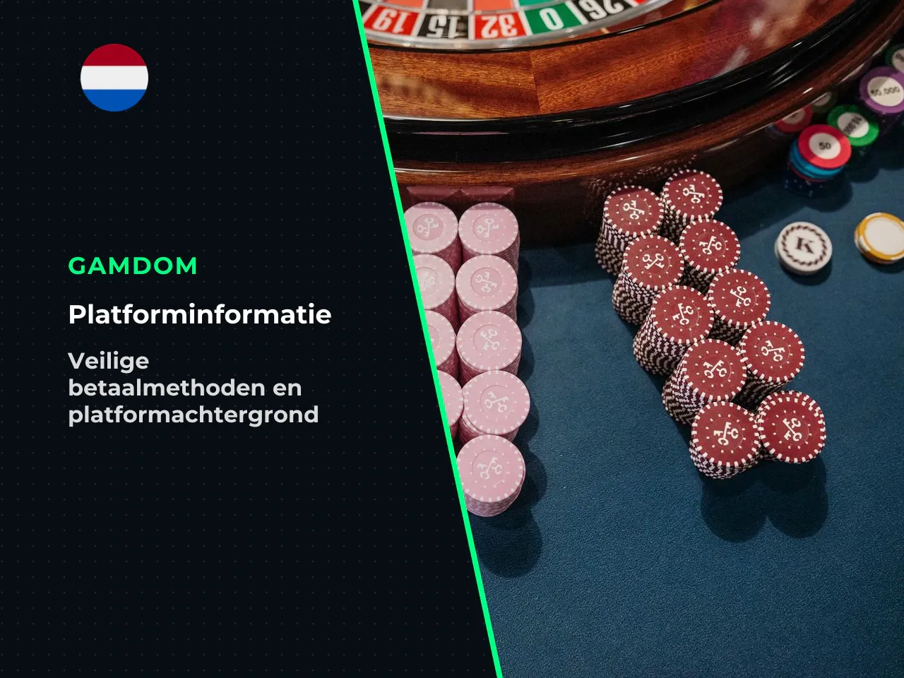 Platformachtergrond, licentie en stortingsmethoden op Gamdom