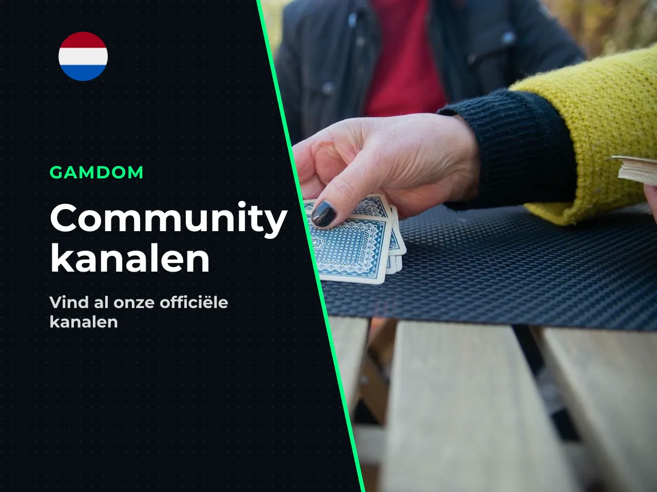 Overzicht officiële Gamdom-community's en kanalen