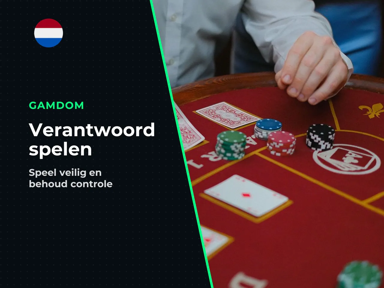 Verantwoord spelen en hulpbronnen. Gokken brengt