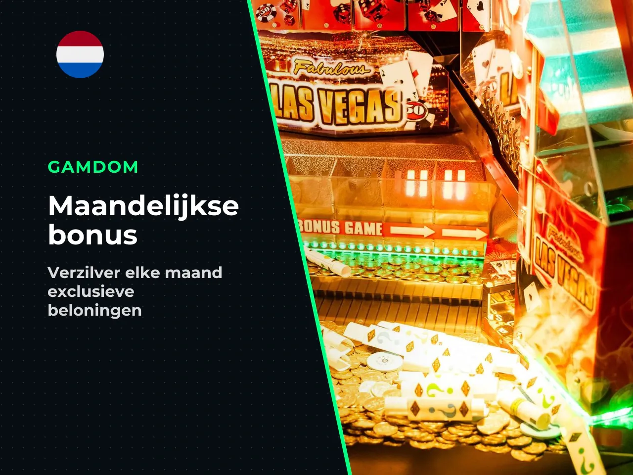 Gamdom monthly bonus en cash rewards