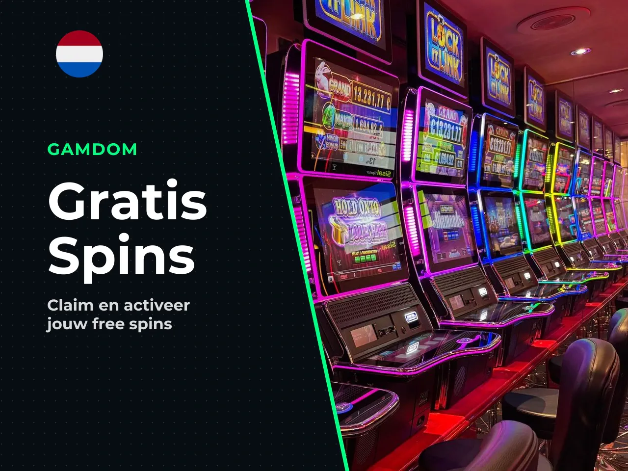 Awarded free spins claimen en de