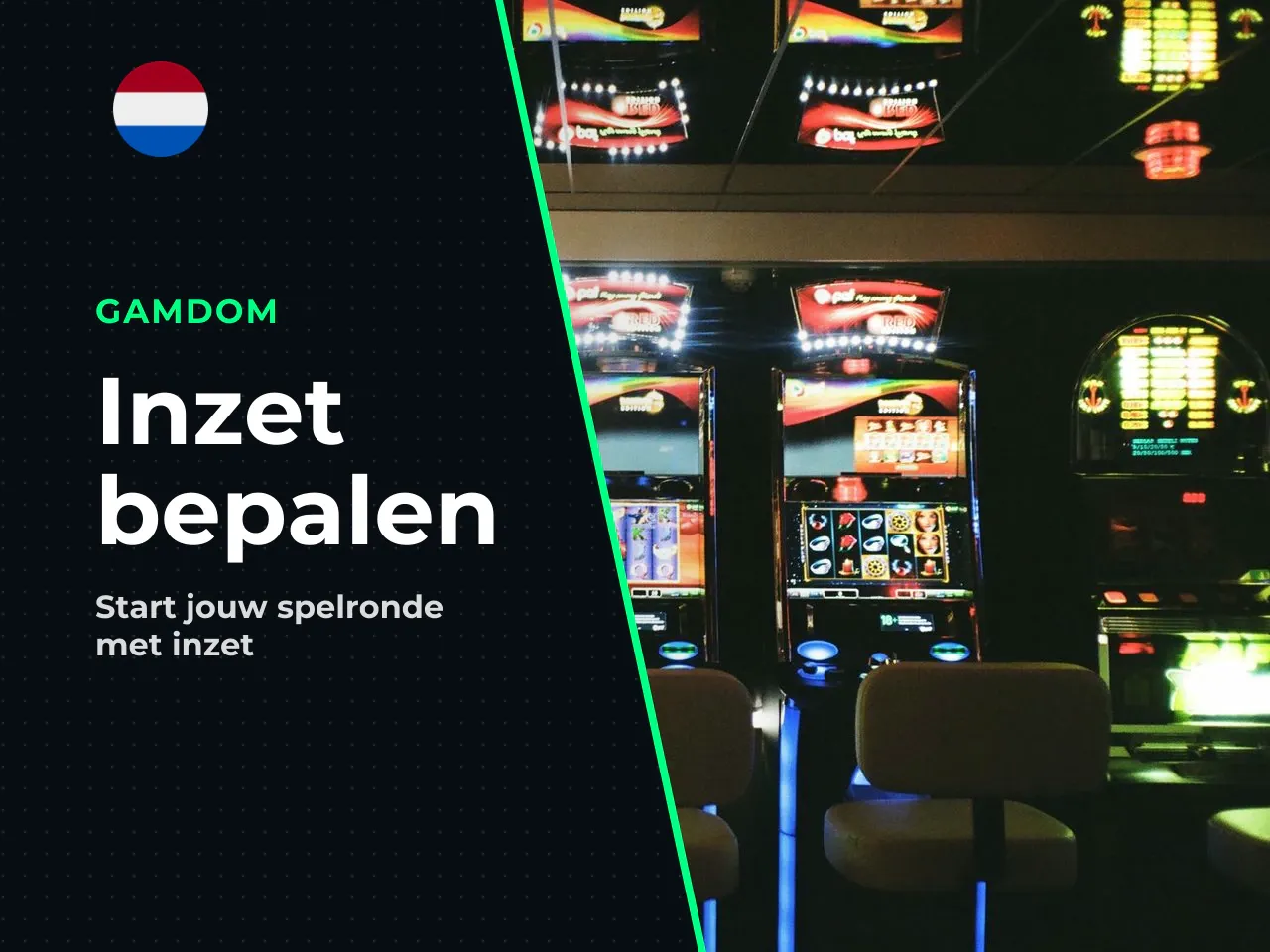 Je inzet kiezen en een spelronde