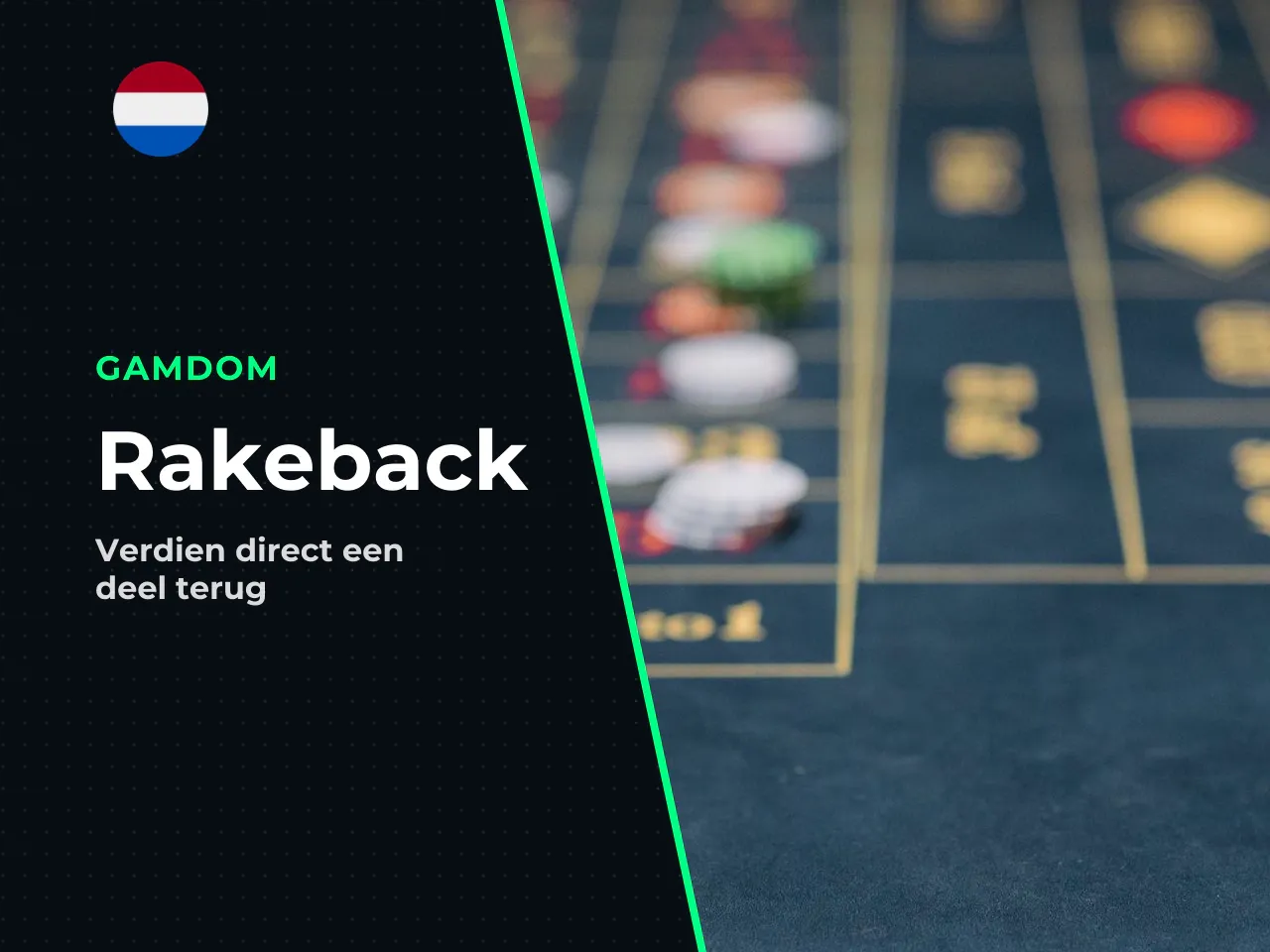 Het rakeback-systeem en cashback op inzetten