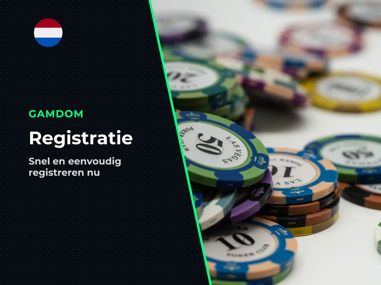 Een account aanmaken en de promo